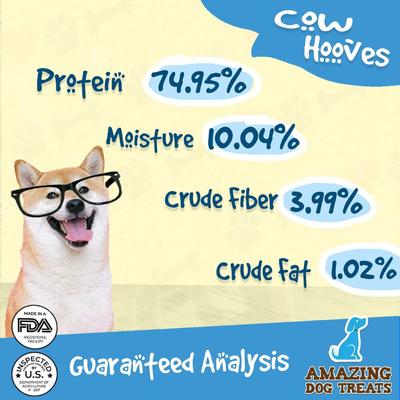 Show full view: Amazing Dog Treats Cow Hooves Dog Treats, 25 count slide 7 of 9
