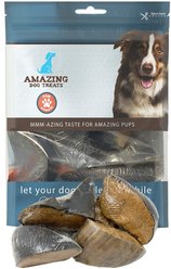 Amazing Dog Treats Cow Hooves Peanut Butter Flavor Dog Treats, 5 count