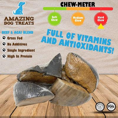 Show full view: Amazing Dog Treats Cow Hooves Peanut Butter Flavor Dog Treats, 5 count slide 4 of 8