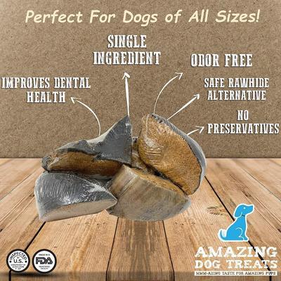 Show full view: Amazing Dog Treats Cow Hooves Peanut Butter Flavor Dog Treats, 5 count slide 6 of 8