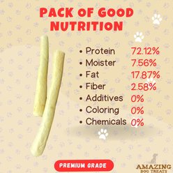 Amazing Dog Treats Cow Tail Dog Treats, 25 count slide 2 of 7