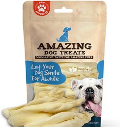 Amazing Dog Treats Lamb Cheek Strips Dog Treats, 8-oz bag