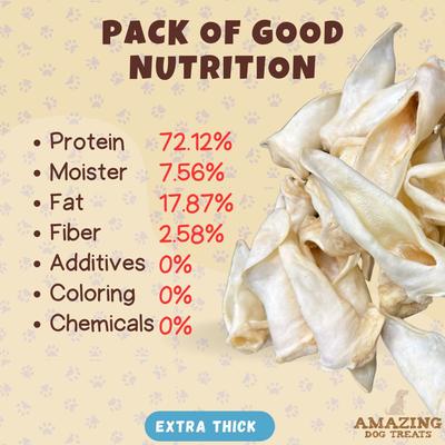 Show full view: Amazing Dog Treats Lamb Ears Dog Treats, 10 count slide 6 of 10