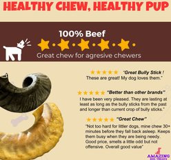 Amazing Dog Treats Lamb Horn Dog Bone, 1 count slide 2 of 7