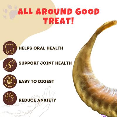 Show full view: Amazing Dog Treats Lamb Horn Dog Bone, 1 count slide 6 of 9