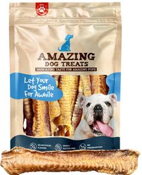 Amazing Dog Treats Lamb Trachea Dog Treats, 10-oz bag