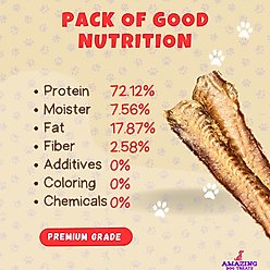 Amazing Dog Treats Lamb Trachea Dog Treats, 10-oz bag slide 2 of 7