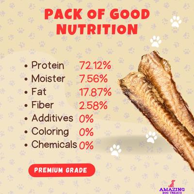 Show full view: Amazing Dog Treats Lamb Trachea Dog Treats, 10-oz bag slide 5 of 8