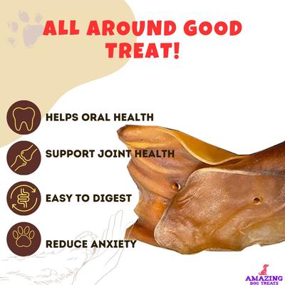 Show full view: Amazing Dog Treats Natural Brown Cow Ear Dog Treats, 5 count slide 8 of 8