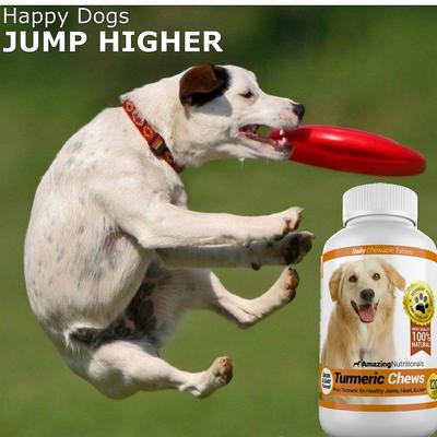 Show full view: Amazing Nutritionals Turmeric Chews Daily Dog Supplement, 120 count slide 5 of 7