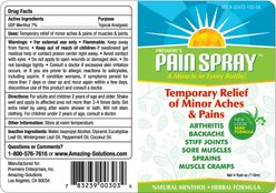 Amazing-Solutions Premiere’s Pain Pet Spray, 4-fl oz bottle slide 2 of 2
