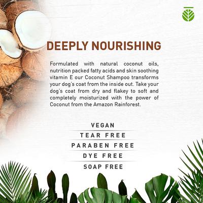 Show full view: Amazonia Coconut Pet Shampoo, 16.9-oz bottle slide 4 of 5