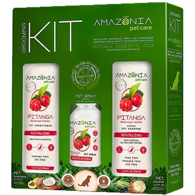 Amazonia Amazonia Pitanga Brazilian Cherry Dog & Cat Grooming Kit