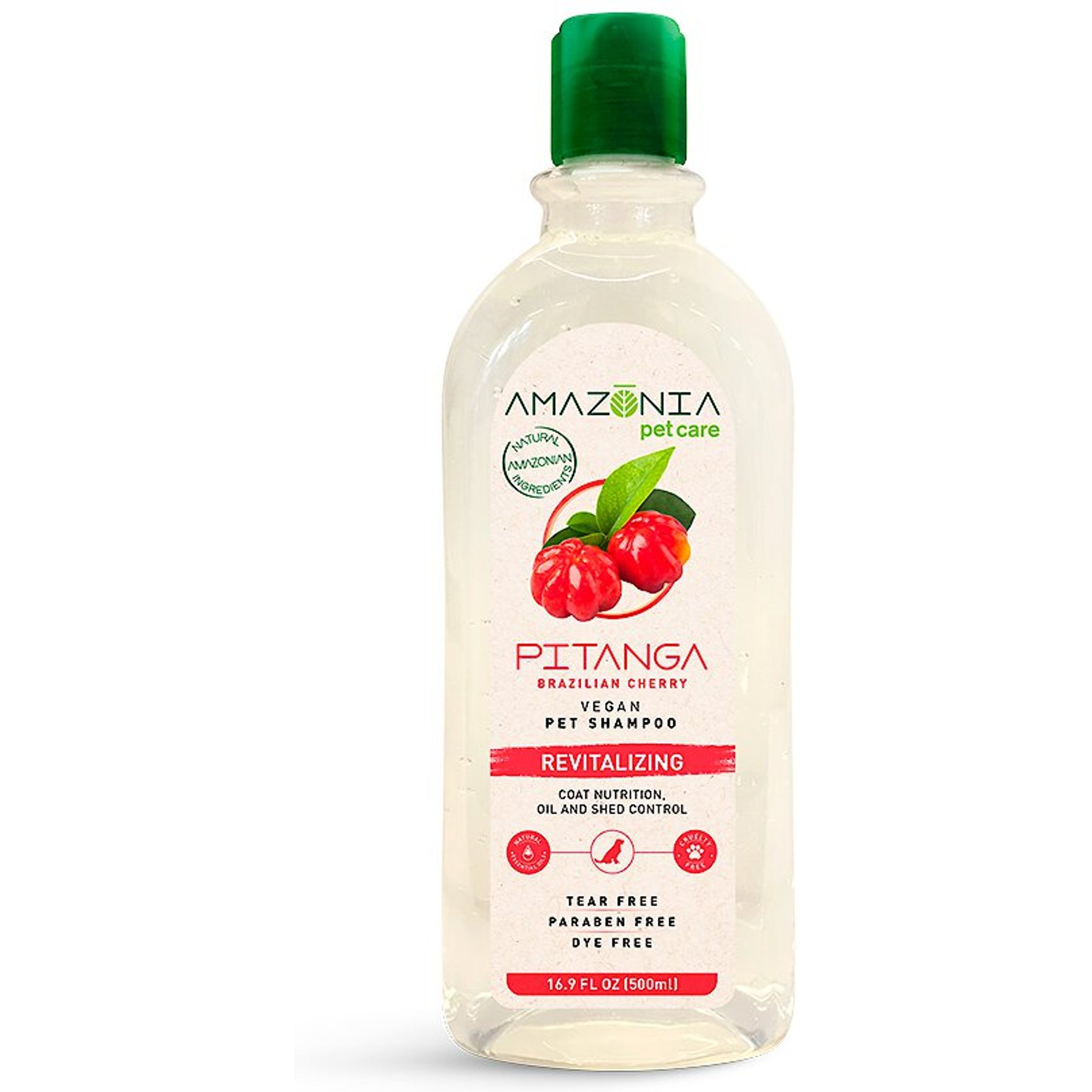 Amazonia Pitanga Brazilian Cherry Pet Shampoo, 16.9-oz bottle
