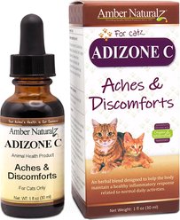 Amber NaturalZ Adizone C Herbal Mobility & Joint Support Liquid Supplement for Cats, 1-fl oz
