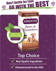 Amber NaturalZ Adizone Herbal Mobility & Joint Support Liquid Supplement for Dogs, 1-fl oz slide 2 of 5