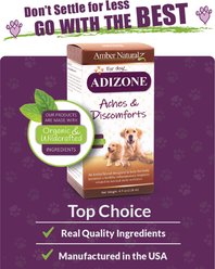 Amber NaturalZ Adizone Herbal Mobility & Joint Support Liquid Supplement for Dogs, 4-fl oz slide 2 of 6