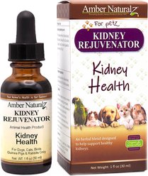 Amber NaturalZ Kidney Health Herbal Liquid Supplement for Dogs, 1-fl oz
