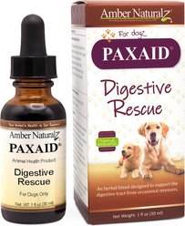 Amber NaturalZ Paxaid Digestive Support Liquid Supplement for Dogs, 1-fl oz