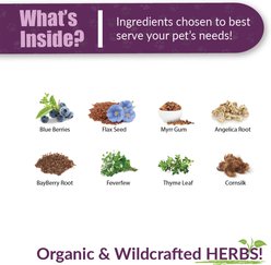 Amber NaturalZ Pets C&C Respiratory System Health Herbal Liquid Supplement for Dogs & Cats, 4-fl oz slide 2 of 6