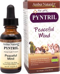 Amber NaturalZ Pyntril Peaceful Relaxation Herbal Liquid Supplement for Dogs & Cats, 1-fl oz