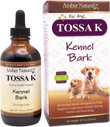 Amber NaturalZ Tossa K Immune Support During Boarding & Travel Liquid Supplement for Dogs, 4-fl oz