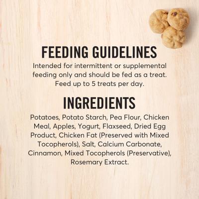 Show full view: American Journey Apples & Cinnamon Flavor Grain-Free Oven Baked Crunchy Biscuit Dog Treats, 16-oz bag, bundle of 2 slide 6 of 9