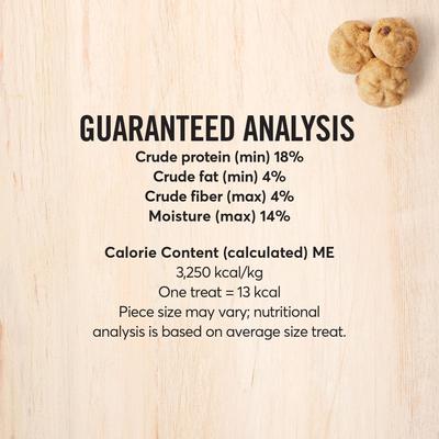 Show full view: American Journey Apples & Cinnamon Flavor Grain-Free Oven Baked Crunchy Biscuit Dog Treats, 16-oz bag, bundle of 2 slide 7 of 9