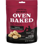 American Journey Apples & Cinnamon Flavor Grain-Free Oven Baked Crunchy Biscuit Dog Treats, 8-oz bag