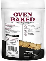 American Journey Apples & Cinnamon Flavor Grain-Free Oven Baked Crunchy Biscuit Dog Treats, 8-oz bag slide 2 of 8