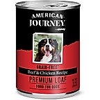 American Journey Premium Loaf Beef & Chicken Recipe Grain-Free Canned Dog Food, 12.5-oz can, case of 12