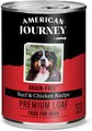 American Journey Premium Loaf Beef & Chicken Recipe Grain-Free Canned Dog Food, 12.5-oz can, case of 12
