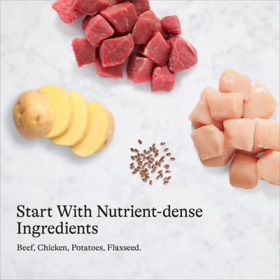 Show full view: American Journey Beef & Chicken Recipe Grain-Free Canned Dog Food, 12.5-oz can, bundle of 24  slide 8 of 12