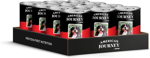 Show full view: American Journey Beef Recipe + Beef & Chicken Recipe Canned Dog Food slide 3 of 9