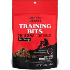 American Journey Beef Recipe Grain-Free Soft & Chewy Training Bits Dog Treats, 4-oz bag