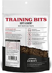 American Journey Beef Recipe Grain-Free Soft & Chewy Training Bits Dog Treats, 4-oz bag slide 2 of 8