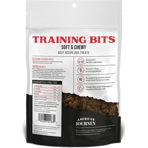 American Journey Beef Recipe Grain-Free Soft & Chewy Training Bits Dog Treats, 4-oz bag