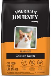 American Journey Chicken Recipe Grain-Free Dry Cat Food, 12-lb bag