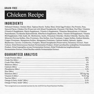 Show full view: American Journey Chicken Recipe Grain-Free Dry Cat Food, 12-lb bag slide 10 of 11