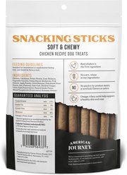 American Journey Chicken Recipe Grain-Free Soft & Chewy Snacking Sticks Dog Treats, 6-oz bag slide 2 of 8