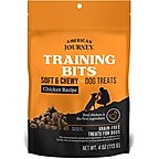 American Journey Chicken Recipe Grain-Free Soft & Chewy Training Bits Dog Treats, 4-oz bag