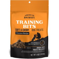 American Journey Chicken Recipe Grain-Free Soft & Chewy Training Bits Dog Treats, 4-oz bag