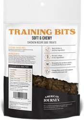 American Journey Chicken Recipe Grain-Free Soft & Chewy Training Bits Dog Treats, 4-oz bag slide 2 of 8