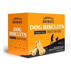 American Journey Chicken & Rice Flavor Large Biscuit Dog Treats, 15lb box