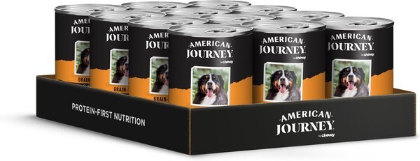 American Journey Premium Loaf Chicken & Salmon Recipe Grain-Free Canned Dog Food