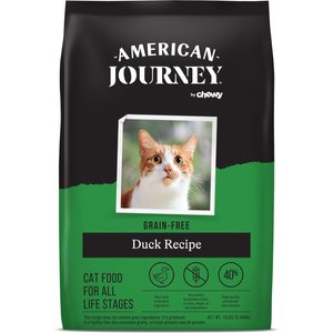 American Journey Duck Recipe Grain-Free Dry Cat Food, 12-lb bag