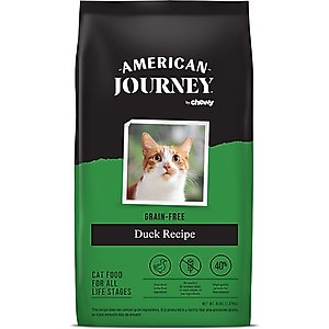 American Journey Duck Recipe Grain-Free Dry Cat Food, 5-lb bag