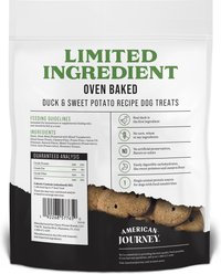 American Journey Duck & Sweet Potato Recipe Limited Ingredient Dog Treats, 14-oz bag slide 2 of 8