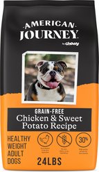American Journey Grain-Free Healthy Weight Chicken & Sweet Potato Recipe Dry Dog Food, 24-lb bag