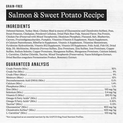 Show full view: American Journey Grain-Free Healthy Weight Salmon & Sweet Potato Recipe Dry Dog Food, 24-lb bag slide 10 of 12